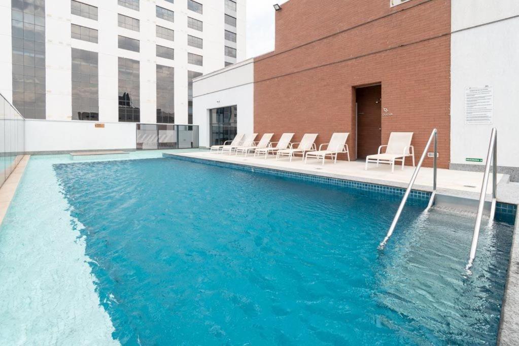 Apartamento 1 Quarto No Edificio Metropolitan Barcelona - Proximo Ao Shopping Flamboyant - Jardim Goias - Mb1504B 戈亚尼亚 外观 照片